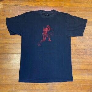 Vintage 2005 Ninja Gaiden Black Video Game Promo Faded Shirt Mens Large